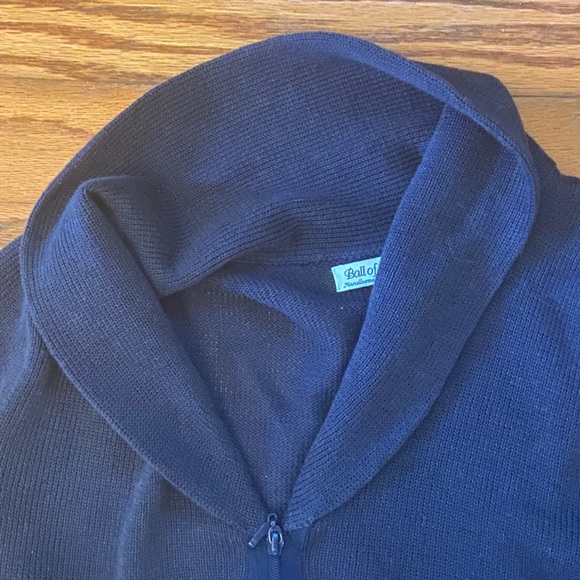 Ball of Cotton Women Purple Cardigan With Zipper L - Picture 9 of 11